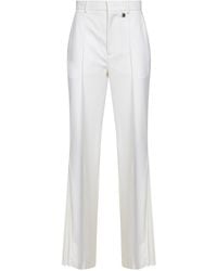GIUSEPPE DI MORABITO - Virgin Wool Flared Trousers - Lyst