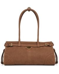 Prada - Cocoa Prada Bonnie Medium Handbag - Lyst