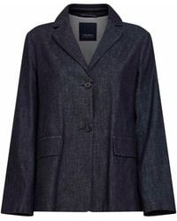 Max Mara - Smmleone Single-Breasted Jacket - Lyst