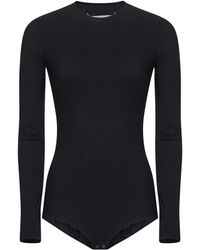 Maison Margiela - Technical Jersey Bodysuit - Lyst