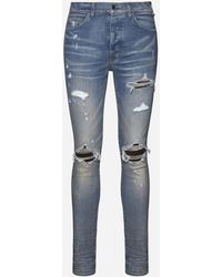 Amiri Jeans Ultra Suede Mx1 - Blu
