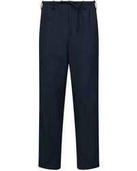 Dries Van Noten - Wool Penny Straight-Leg Trousers - Lyst