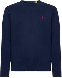 Polo Ralph Lauren - Cotton Blend Rl Sweatshirt - Lyst