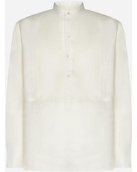 PT Torino - Mariner Linen Shirt - Lyst