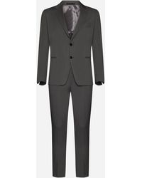Low Brand - Wool Single-breasted Suit - Lyst