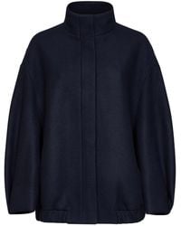 Dries Van Noten - Wool Blend Voles Oversized Blouson - Lyst