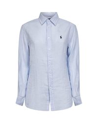 Polo Ralph Lauren - Oxford Linen Classic-Fit Shirt - Lyst