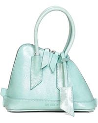 The Attico - Aquamarine "Superattico 10 Sant Ambroeus Mini" Top Handle Bag - Lyst