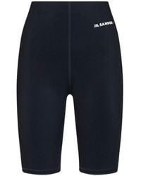 Jil Sander - Biker Shorts Cotton Jersey - Lyst