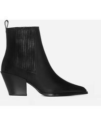 Aeyde - Kate Leather Ankle Boots - Lyst