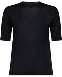 Max Mara - Silk And Cashmere Mxmaceti Basic Top - Lyst