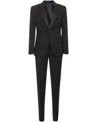 Giorgio Armani - Virgin Wool Tuxedo Suit - Lyst