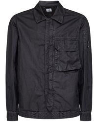 C.P. Company - 50 Fili Wax Lens Overshirt - Lyst