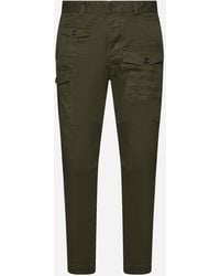 DSquared² - Sexy Cotton Cargo Trousers - Lyst