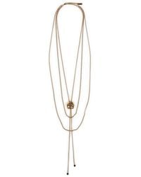 Chloé - Collana Lunga Multi-Catena - Lyst