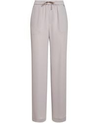Herno - Chantilly Lucent Cady Fluid Trousers - Lyst