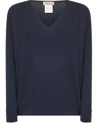 Blanca Vita - Knit V-Neck Sweater - Lyst