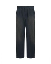 Golden Goose - Bleached Cotton Fleece Journey Jogging Trousers - Lyst