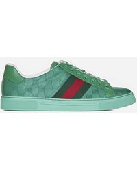 Gucci - Ace GG Crystal Canvas Sneaker - Lyst
