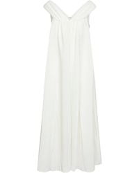 Co. - Plissé Fabric Long Dress - Lyst