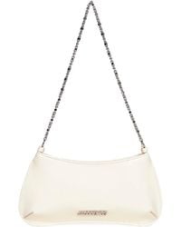 Jacquemus - Light Ivory The Small Bisou Chaine Shoulder Bag - Lyst