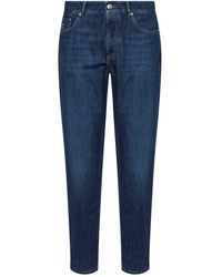 Brunello Cucinelli - Denim Traditional Fit Jeans - Lyst
