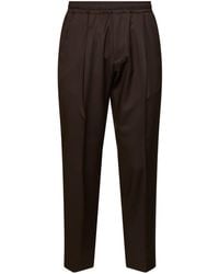D 40 - Virgin Wool Tokio Tapered Trousers - Lyst