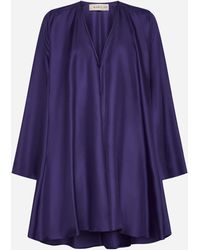Blanca Vita - Aeonium Silk Oversized Dress - Lyst