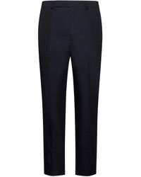 Prada Abbigliamento - Cotton-Blend Slim-Fit Trousers - Lyst