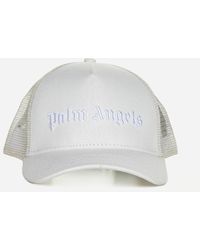 Palm Angels - Cotton And Mesh Trucker Cap - Lyst