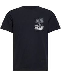 Moncler - Cotton Jersey Printed T-Shirt - Lyst