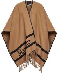 Max Mara - Aris Wool Poncho - Lyst
