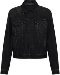 Gucci - Washed Denim Cotton Jacket - Lyst