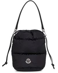 Moncler - Borsa A Secchiello Caradoc Nera - Lyst
