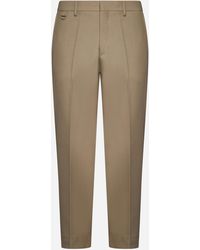 Low Brand - Ford Wool-blend Trousers - Lyst