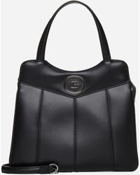 Gucci - GG Petite Leather Small Tote Bag - Lyst