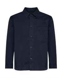 Saint Laurent - Overshirt Cassandre Cotton - Lyst