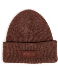 Jacquemus - Ribbed Knit The Gros Grain Beanie - Lyst