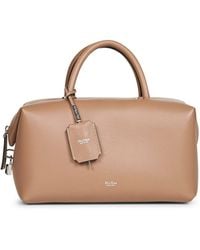 Max Mara - Mud Holdallm Medium Bowler Bag - Lyst