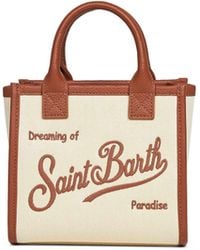 MC2 Saint Barth - Ivory Vanity Bag Mini Handbag With Shoulder Strap - Lyst