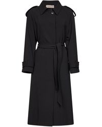 Blanca Vita - Stretch Cady Telly Belted Trench Coat - Lyst