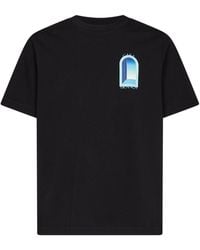 CASABLANCA - Cotton Jersey Gradient 'Arche T-Shirt - Lyst
