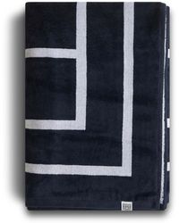 TOTEME - Organic Cotton Monogram Beach Towel - Lyst