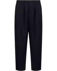 Marni - Tropical Wool Crop Trousers - Lyst