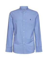 Polo Ralph Lauren - And Stretch Poplin Slim-Fit Checked Shirt - Lyst