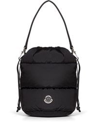 Moncler - Borsa A Secchiello Caradoc Nera - Lyst