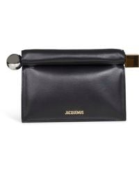 Jacquemus - "La Pochette Rond Carré" Clutch Bag - Lyst