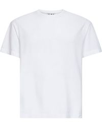 MC2 Saint Barth - Fresh Cotton Crepe Orson T-Shirt With Embroidery - Lyst