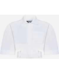 Jacquemus - Bari Cotton Short Shirt - Lyst