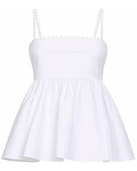 Jacquemus - The Traversin Peplum Camisole Top - Lyst